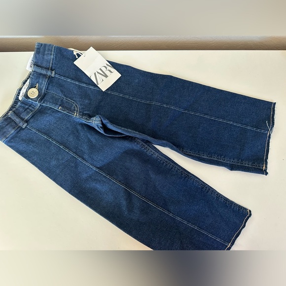 Zara Other - Zara Marine Blue Straight Jeans 4yrs